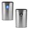 Alpine Industries Trash Can, Stainless Steel Brushed, Stainless Steel/Plastic ALP470-40L-R-T - alternate 5